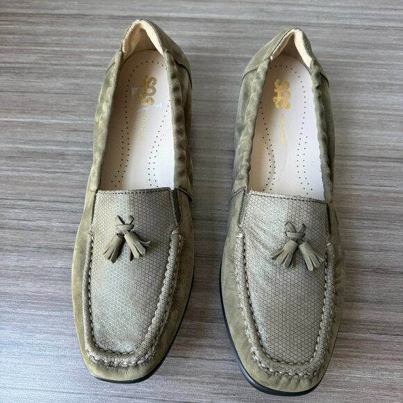 SAS Hope Slip On Loafer - Green Tund Size 9.5 M $145 - Picture 2 of 9